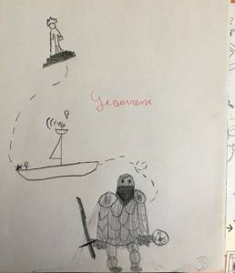 Disegni e bussole realizzati dopo l’incontro su Giovanni da Verrazzano
