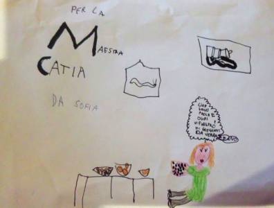 Disegni e bussole realizzati dopo l’incontro su Giovanni da Verrazzano