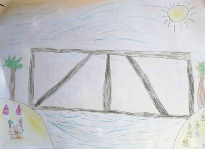 Disegni e bussole realizzati dopo l’incontro su Giovanni da Verrazzano