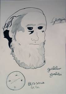 Disegni e strumenti realizzati dopo l’attività La Sacca di Galileo