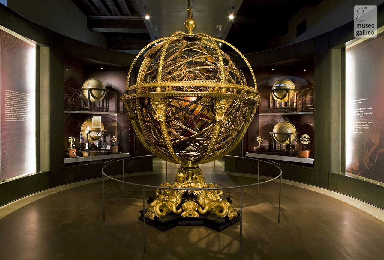 Museo Galileo, Sala espositiva dedicata a La rappresentazione del mondo