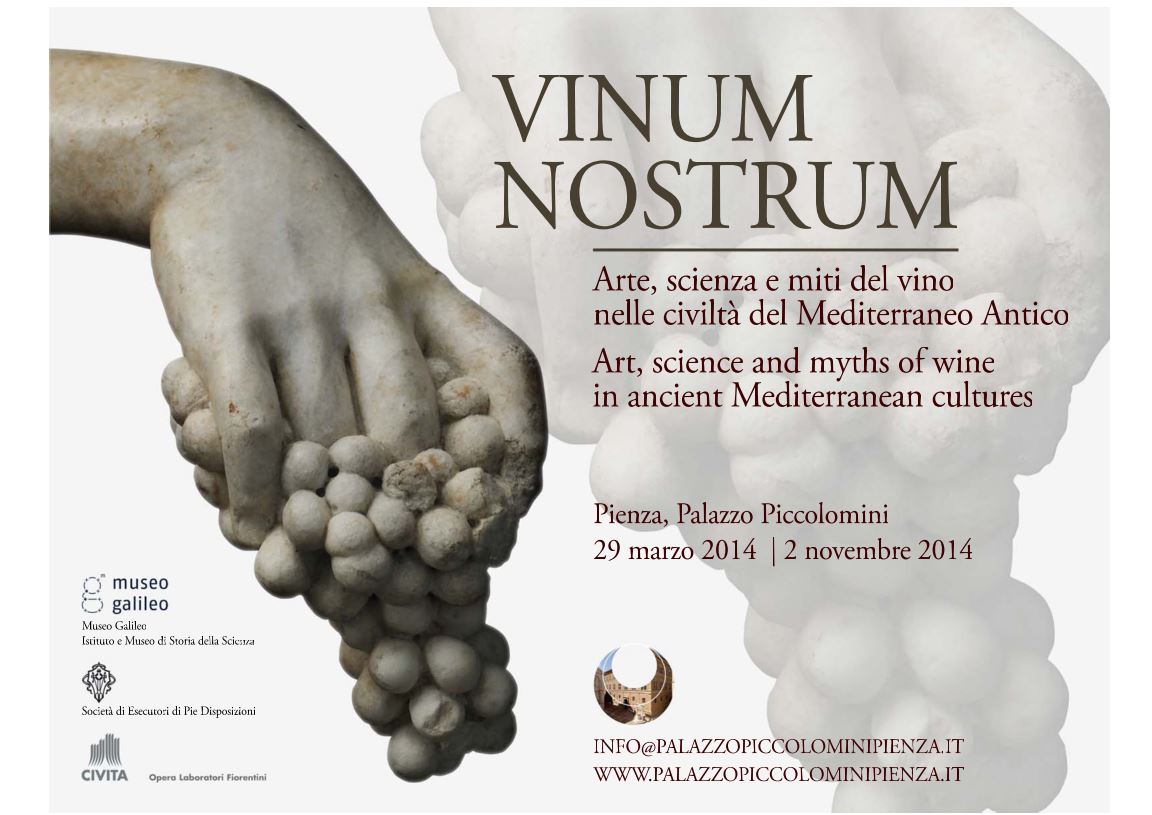 Vinum Nostrum: Art, Science and Myths of Wine in Ancient Mediterranean Cultures