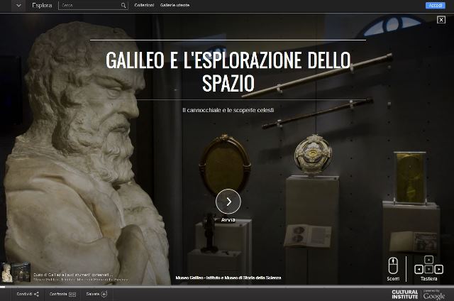 Una nuova mostra digitale del Museo Galileo su Google Cultural Institute