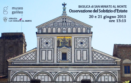 Summer solstice in San Miniato al Monte 2015