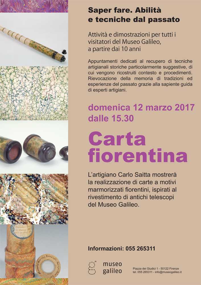 Saper fare 2017. La carta fiorentina