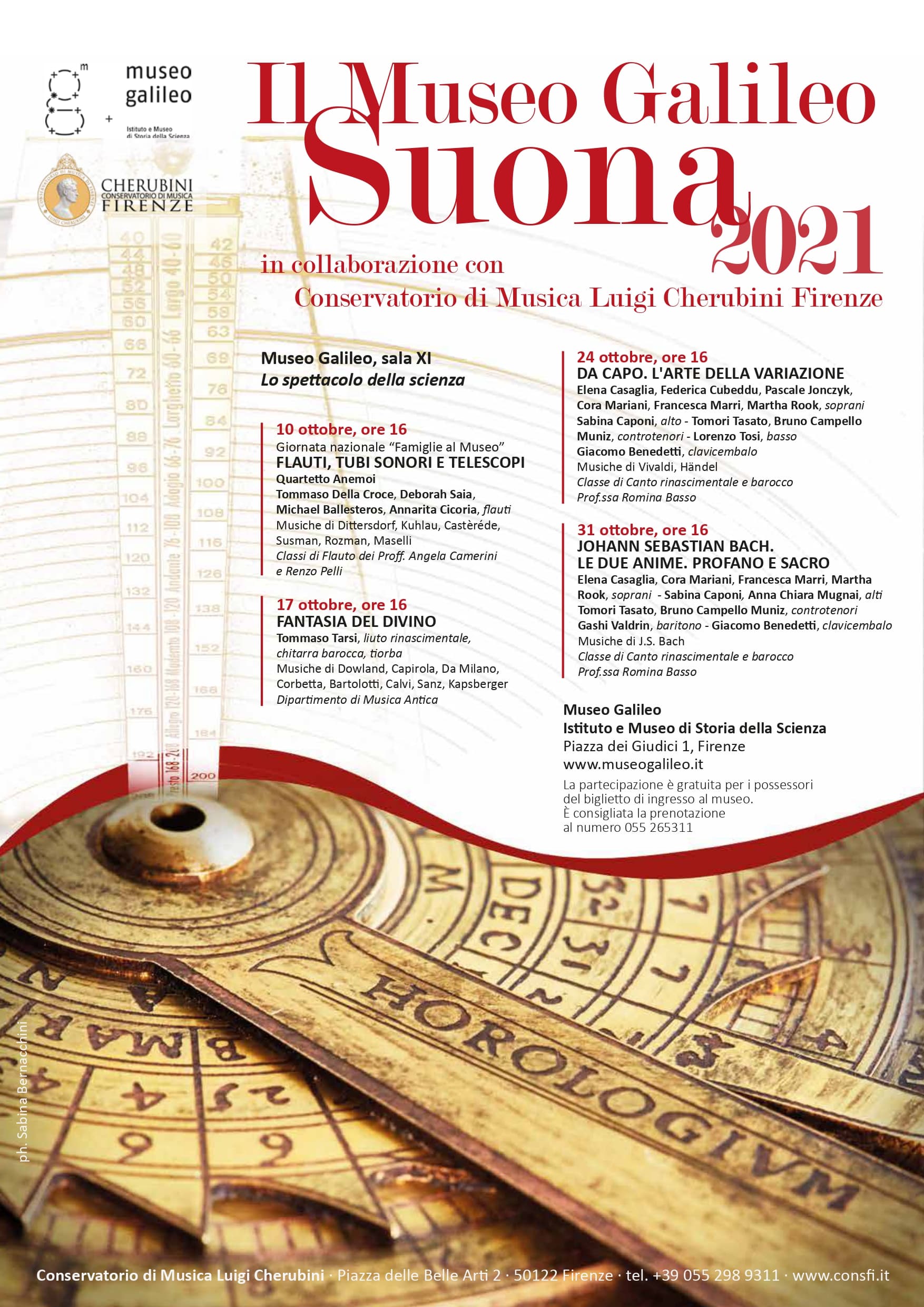 Museo Galileo suona_concerti